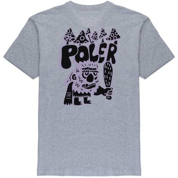 【經典舒適短T好評不斷零碼單一特價799】CAVEMAN TEE 短袖上衣 / 灰色 Size : L