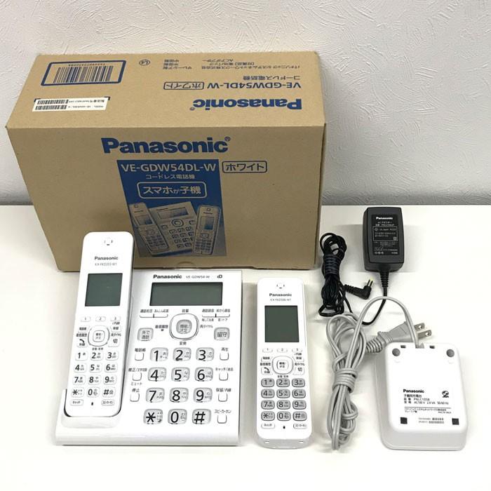 中古】パナソニック コードレス電話機 子機1台付き VE GDW54DL[ik