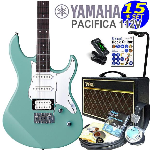 YAMAHA PACIFICA112V SOB ヤマハ パシフィカ エレキギター 初心者セット VOXアンプ付き15点入門セット