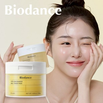【Biodance】維他命菸鹼醯胺美白凝膠棉片 60片/入