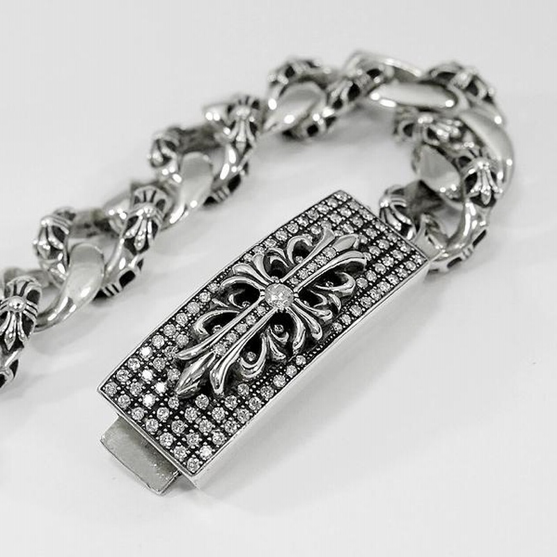 CHROME HEARTS クロムハーツ フローラルクロス ファンシー 13