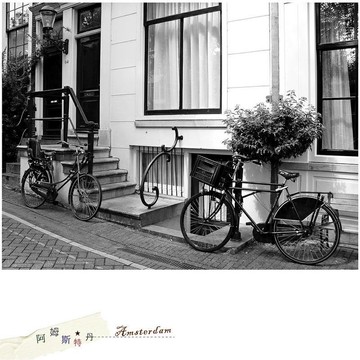 荷蘭旅行攝影明信片