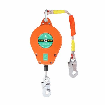 公司貨 免運 可開票 速差鋼絲繩防墜器高空作業安全帶安全繩自鎖器止墜器