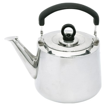 Beatrice 碧翠絲 304不銹鋼歐式笛音壺 - 把手、壺蓋頂: 電木(耐熱温度: 120°C) 厚度0.7mm 台灣製造  4L  1個