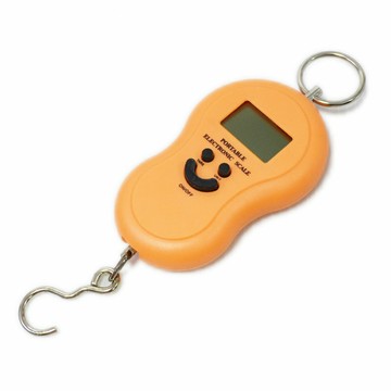 拉力秤 50公斤 4單位切換 電子秤 液晶螢幕 釣魚秤 行李秤 手提秤【DC470】  123便利屋