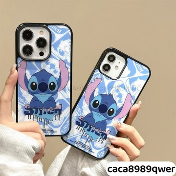 磁吸手機殼 蘋果手機殼 可愛史迪奇 適用iPhone15 15pro 15promax i14 磁吸手機支架i12保護殼