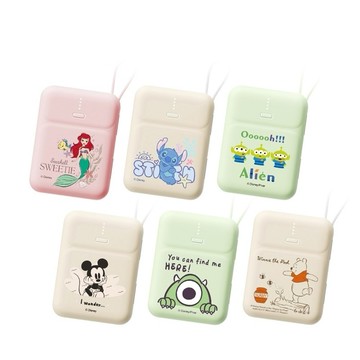 《DISNEY》「正版授權」迪士尼 PD快充 Type-C雙線 Q寶行動電源 10000mAh