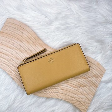 美國代購????台灣現貨 Tory Burch 專櫃款 Robinson 羅賓森 兩折薄長夾0【送禮精選★APP下單點數4倍送】
