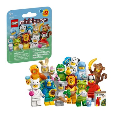 【LEGO 樂高】磚星球〡 71051 人偶包系列 第 28 代 動物 全套(12入) Animals Series 28