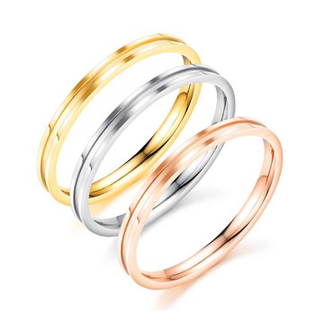 《316小舖》今天特價【C593】(優質鈦鋼戒指-金碧日環戒指/日環戒指/銀色戒指/超細戒指/玫金戒指/女人戒指/戒子)