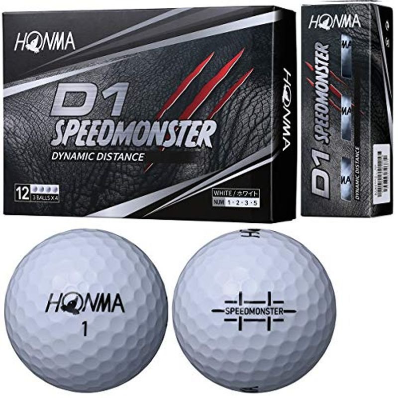 本間ゴルフ HONMA ボール D1 スピードモンスター ボール 3ダースセット 3ダース(36個入り) ホワイト 通販  LINEポイント最大0.5%GET | LINEショッピング