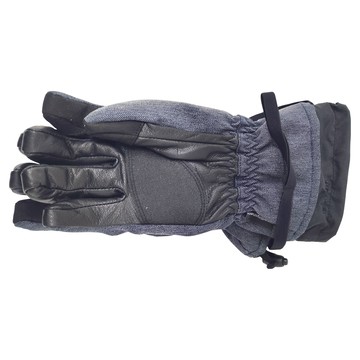 WELL FIT 威飛客 男款防水滑雪手套 五指 - GOFUN Gowell  L  丹寧藍  1雙