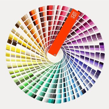 【德國 RAL 勞爾】工業裝潢用 1825 標準顏色系統 色卡 /本 D2