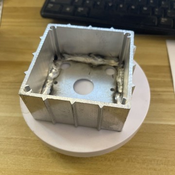 【臺灣熱銷】陽光房立柱底座角碼廠方管柱腳角碼上下通用鋁合金方管底座固定器