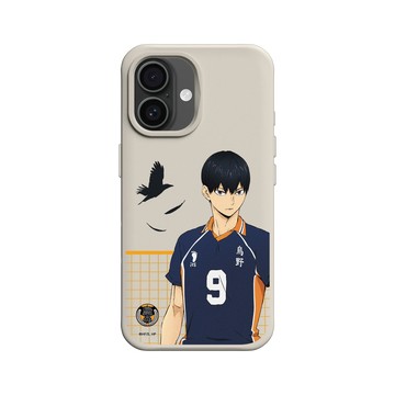 iPhone 16 SolidX 貝殼灰 - 排球少年 Haikyu!! - 球場上的飛雄