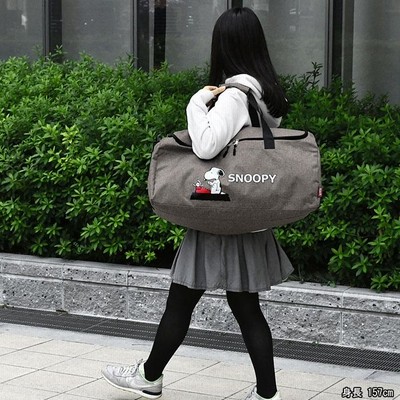 ビックサイズSNOOPY トートバッグ白　正規品　保育園や1泊旅行にも！