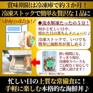 ふるさと納税 ぶり・真鯛・かんぱち・生アトランサーモンの漬け丼4種食べ比べセット　100g×8袋　N019-ZB060 宮崎県延岡市