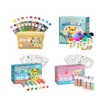 媽媽友mamayo 無毒點點畫筆-多款可選