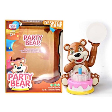 趣味桌遊,蛋糕熊生日聚會,扔蛋糕,打臉,惡搞