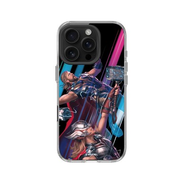 iPhone 16 Pro Clear Case（相機按鈕） 透明 - 迪士尼-漫威 Marvel - 雷神索爾-愛與雷霆