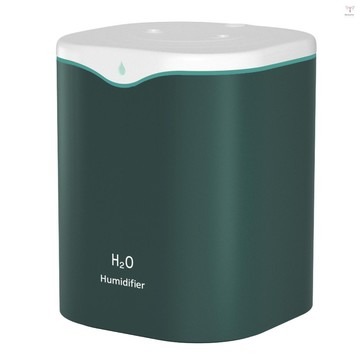 2l 雙噴加濕器帶 LED 燈冷霧自動關閉加濕器便攜式書桌加濕器適用於臥室家庭房間