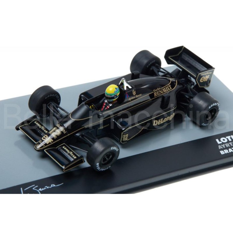 F1 ミニカー 1/43 ロータス 98T ブラジルGP 1986 アイルトン セナ 