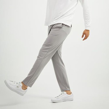 【KISSDIAMOND】5D韓版修身九分速乾休閒褲(寬鬆/彈力/休閒/直筒/束腳/3色M-5XL/KDP-672-直筒/灰色)