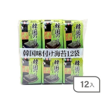orionjako韓國海苔(12入)-嚴選味付