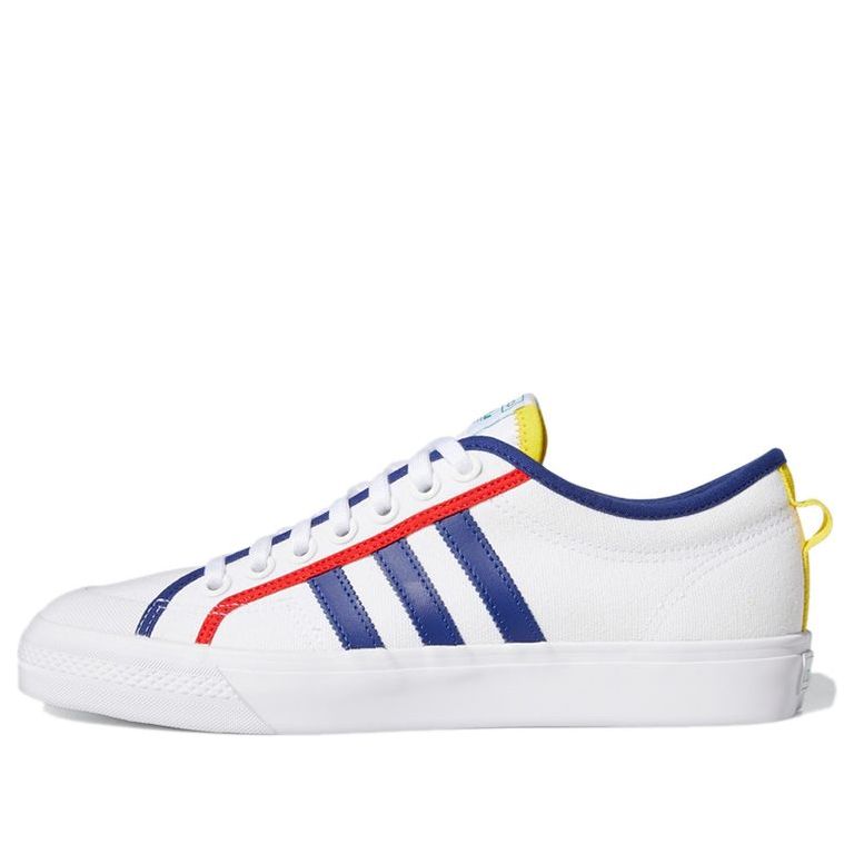 Adidas nizza white outlet blue