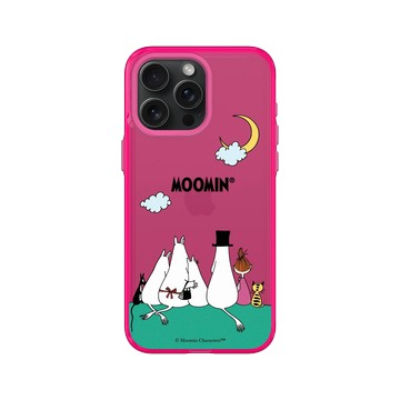 iPhone 15 Pro Max Clear 粉漾桃 - Moomin - Moomin-背影