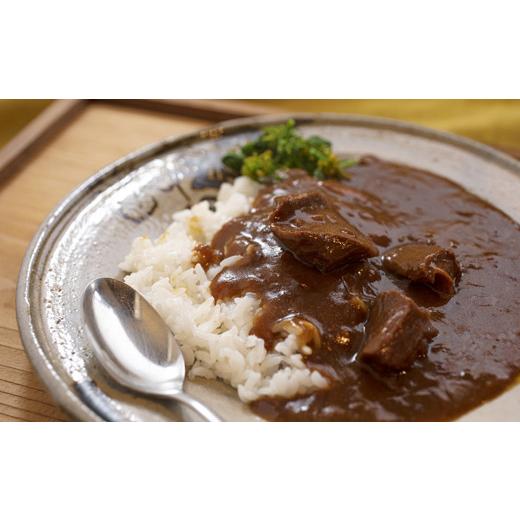 ふるさと納税 宮城県 東松島市 大きめ牛タンがゴロゴロ入った牛たんカレー（箱パッケージ入り6個）