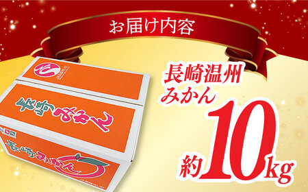 みかん 約10kg（100～120個）    長与町 ＜長崎西彼農業協同組合 長与支店＞ 温州みかん みかん10kg 温州  [EAH003]