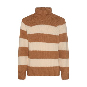 Pt Torino - Beige And White Wool Knitwear