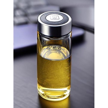 希諾玻璃杯單層加厚品牌高硼硅耐高溫水杯男士夏季車載家用泡茶杯