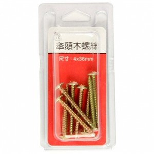 78傘頭木螺絲4x38mm