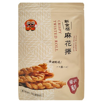 福味 小琉球麻花捲 梅子口味 200g 台灣手工麻花捲  1包