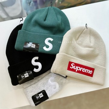 NEW ERA x SUPREME BOX LOGO 毛帽 帽子 秋冬保暖 單品配件