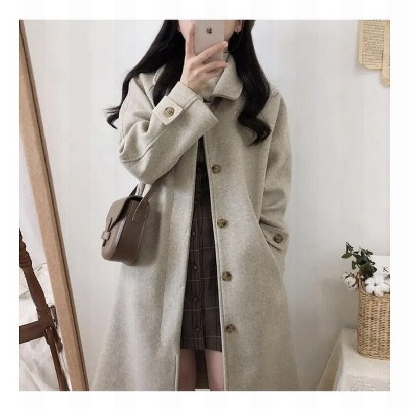 ロングコート レディース 大きいサイズ冬 超ロングコート 秋冬 ウールコート 通販 Lineポイント最大0 5 Get Lineショッピング