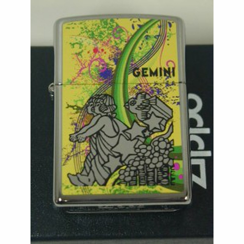 ジッポーzippo Gemini星座 双子 ふたご座 イラスト調 占星術usa直新品 通販 Lineポイント最大3 0 Get Lineショッピング