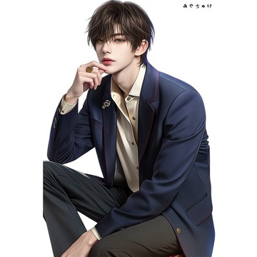 【9 月新品】07-148-0445 人物貼紙 幻想復古浪漫喫茶