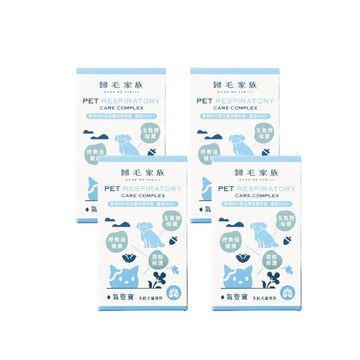 【歸毛家族】Good寶系列寵物保健品－氣管寶4入組