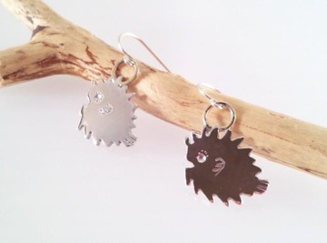 Harisenbon ★ 銀耳针/耳夾