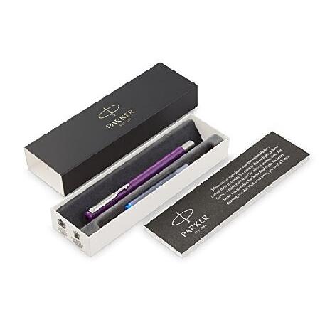 Parker Vector万年筆 Fine Nib PARKER Vector Fountain Pen, Purple