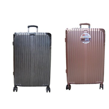 audi 28寸旅行箱pc防刮加大abs密鎖防盜拉鍊硬殼360度靜音雙飛機輪旋轉耐摔金屬防