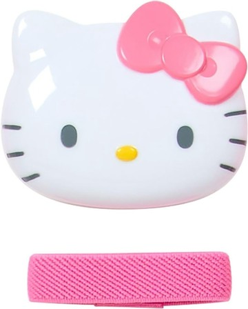 asdfkitty*三麗鷗 迷你商店 便當盒造型 飾品盒(大臉款-KITTY)-藥盒 收納盒 置物盒-日本正版商品