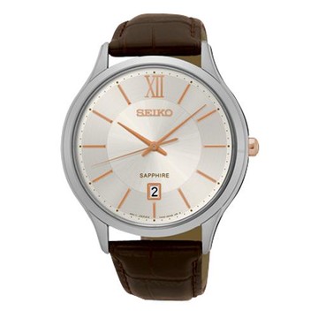 【SEIKO 精工】簡單時尚_品味優雅紳士男錶(SGEH55P1)