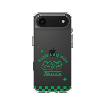 iPhone Air Clear Case（相機按鈕） 透明 - XIAO LAO FU 小勞撫 - Relax & Chill