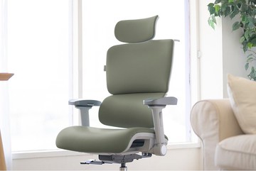 T07 EVO 人體工學椅-水盾革-鼠尾草綠