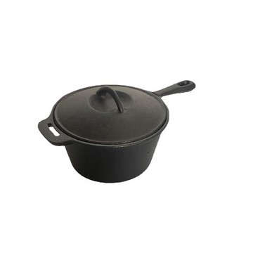 源頭工廠 鑄鐵一體奶鍋寶輔食補鐵湯鍋牛奶鍋嬰兒小鐵鍋小燉鍋