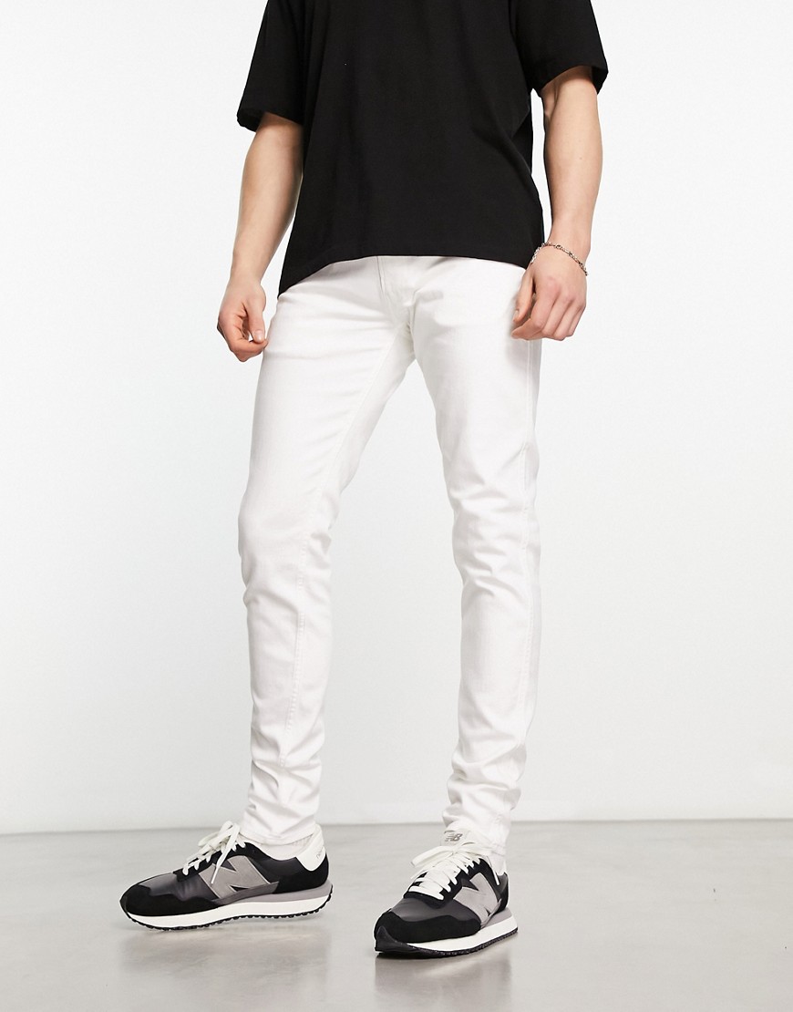 Replay Skinny fit jeans in White-Blue